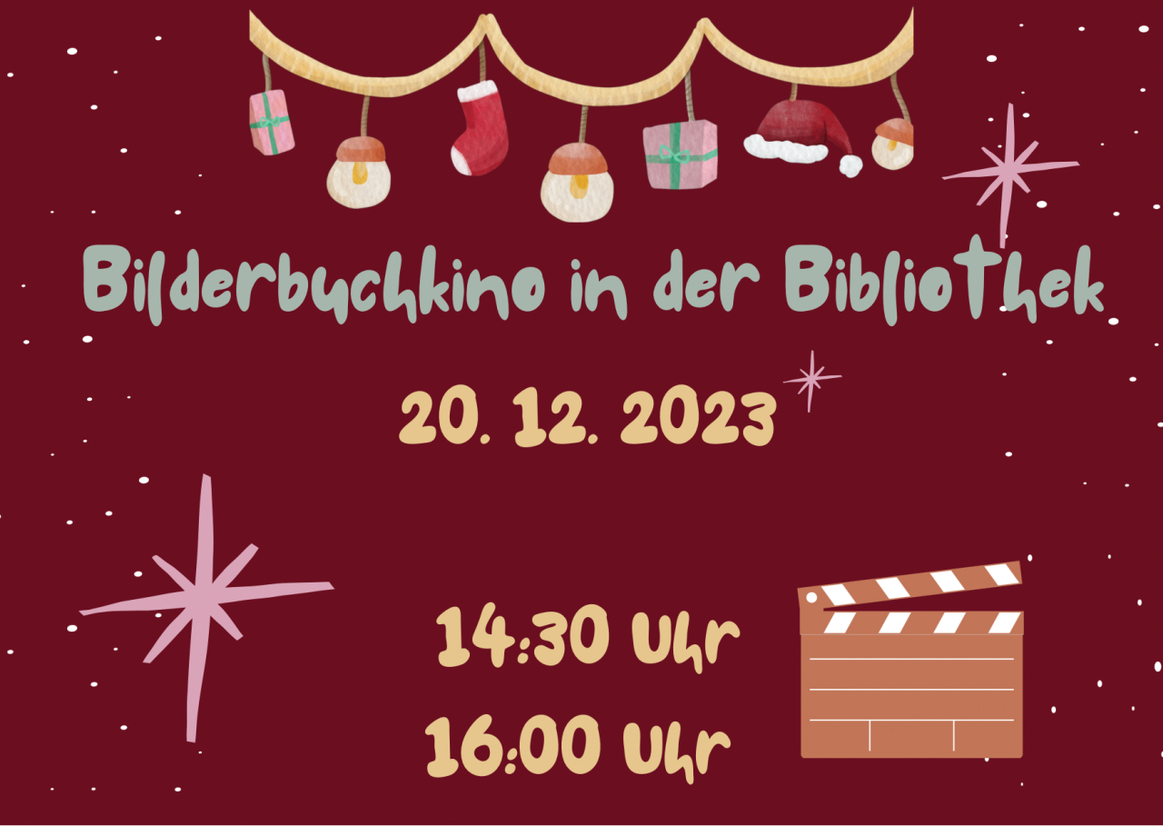 Bilderbuchkino im Dezember