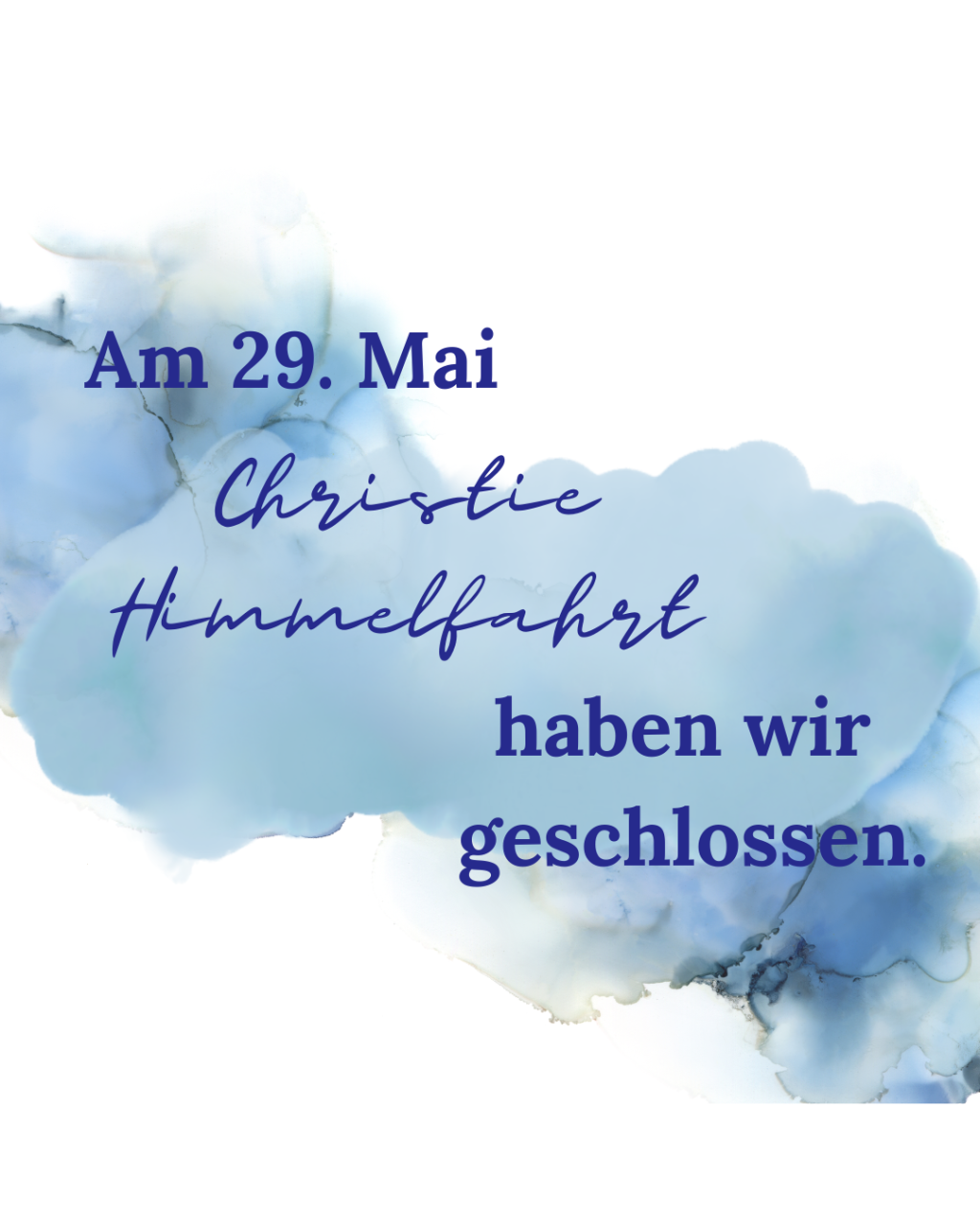Schließtag 