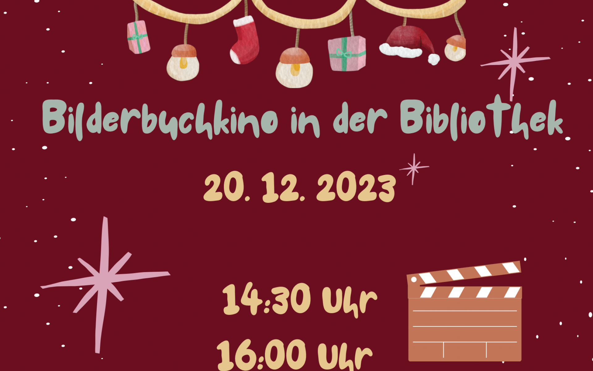 Bilderbuchkino im Dezember