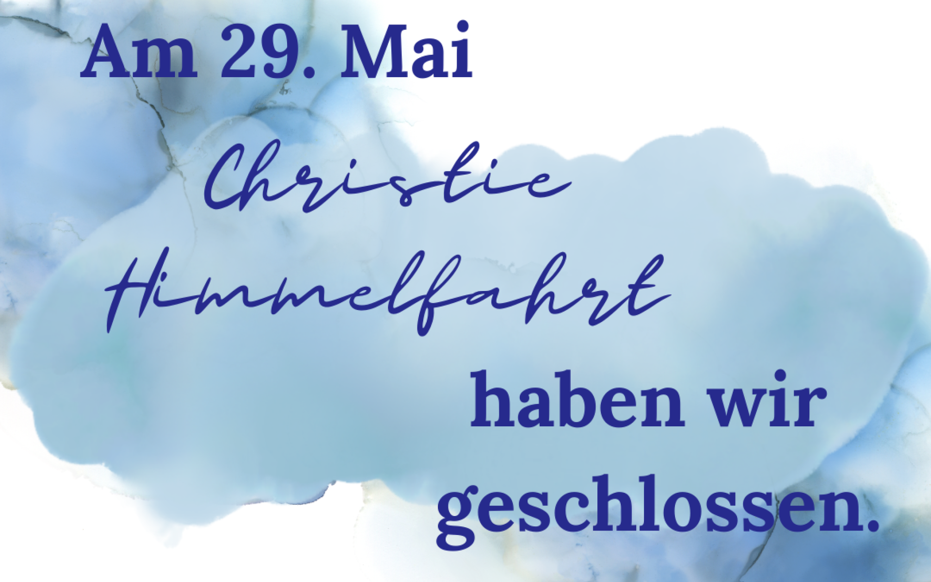 Schließtag 