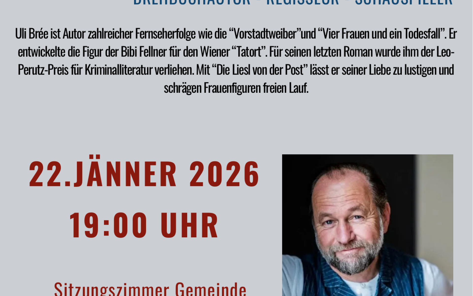 Lesung Uli Breé 