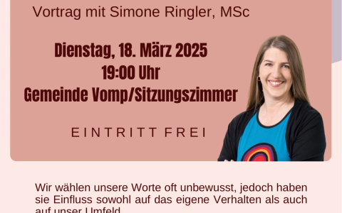 Vortrag Sprache mit Simone Ringler 